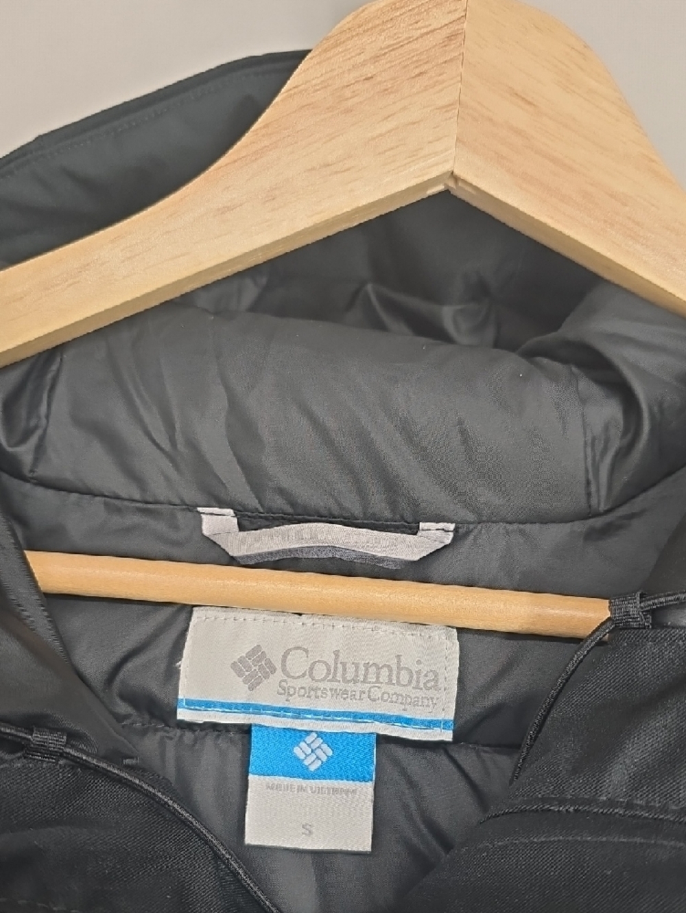 Columbia Womens Black Hooded Insulated Parka Puffer Jacket XL9984 Size S - Picture 2 of 5